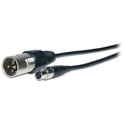 3 Pin XLR Erkek to 3 Pin Mini XLR Dişi Kablo 2 Metre