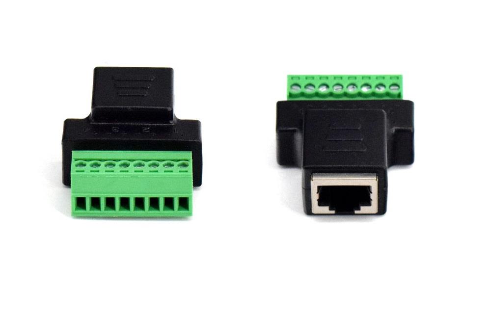 RJ45 Cat. 5/Cat. 6 Klemensli Jack - Dişi