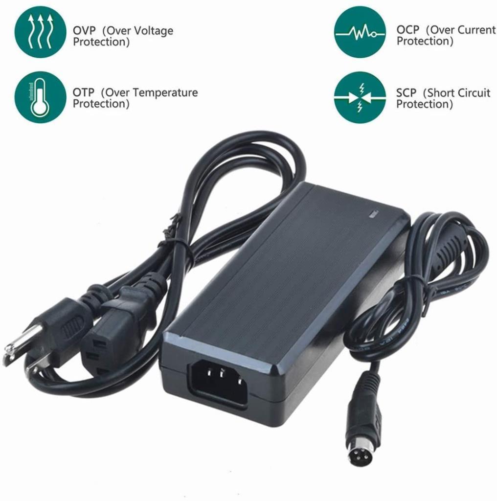 12 Volt 4 Pin DC Uçlu Medikal X-Ray LCD Monitör Adaptörü