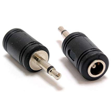 5.5x2.5 mm DC Dişi to 2.5 mm Mono DC Erkek Uç Çevirici