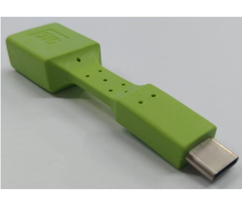 USB Type-C Yassı OTG Kablo - Yeşil