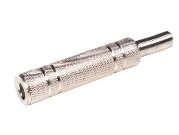 6.3 mm TRS Stereo Metal Dişi Jack
