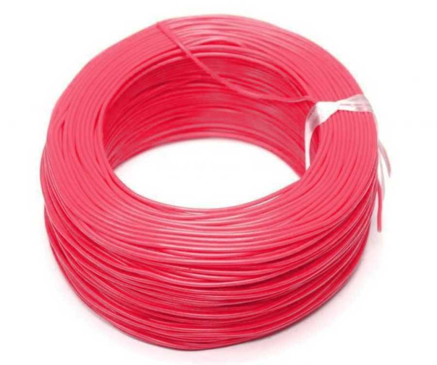 NYAF Montaj Kablosu 0.50 mm - Kırmızı+Siyah - 5 Metre