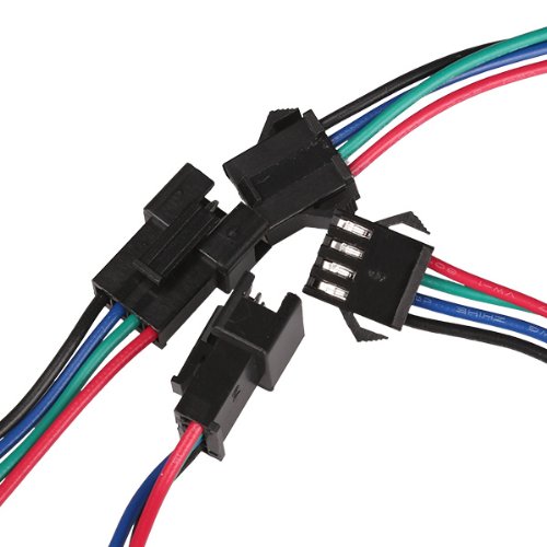 4 Pin Erkek+Dişi DC Kablo