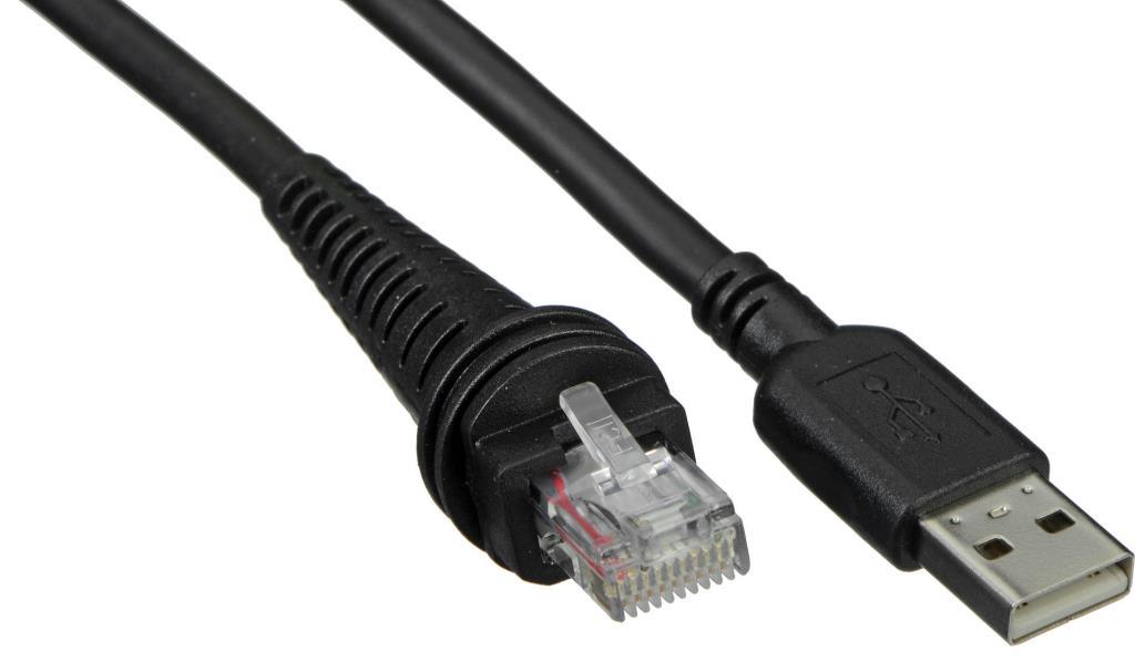 El Tipi QR - Karekod Okuyucu USB Kablosu Spider SP200/SP400 1.8