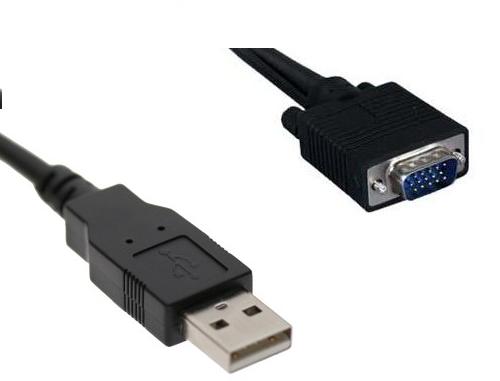 USB - VGA Test Kablosu - Otomobil Servisleri İçindir