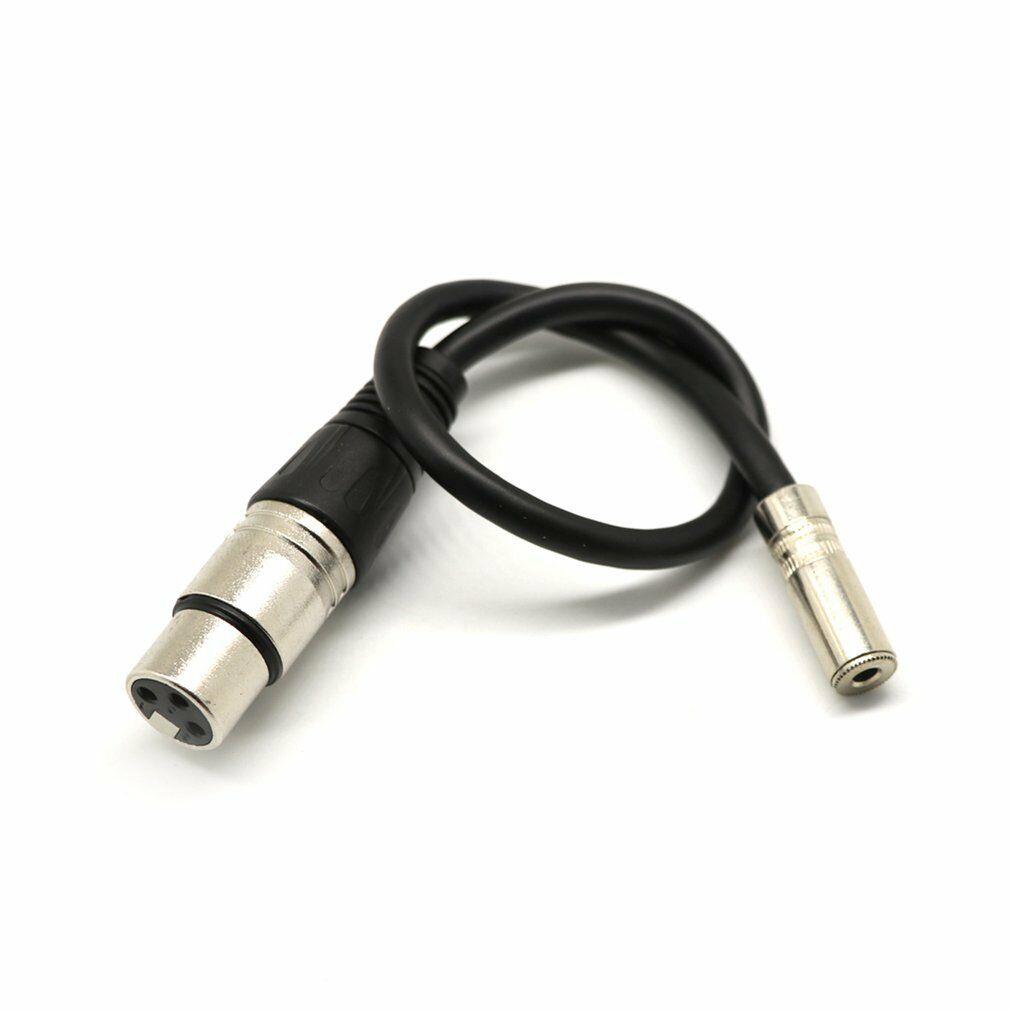 3.5 mm Stereo Dişi to XLR Dişi Çevirici Kablo 50 cm
