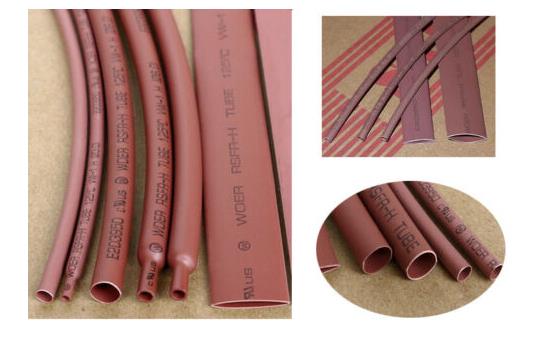 Isı ile 2/1 Daralan Makaron 16 mm - Kahverengi - 100 Metre