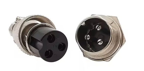 M16 3 Pin Konnektör Erkek+Dişi