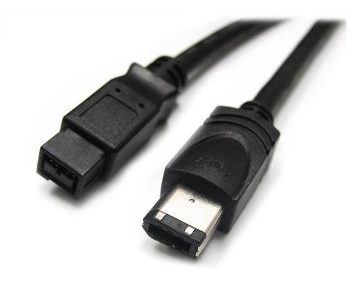 FireWire 9 Pin to 6 Pin 1394 Ses Kartı Kablosu 1.8 Metre