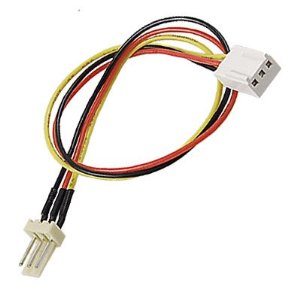3 Pin Fan Güç Uzatma Kablosu 30 cm