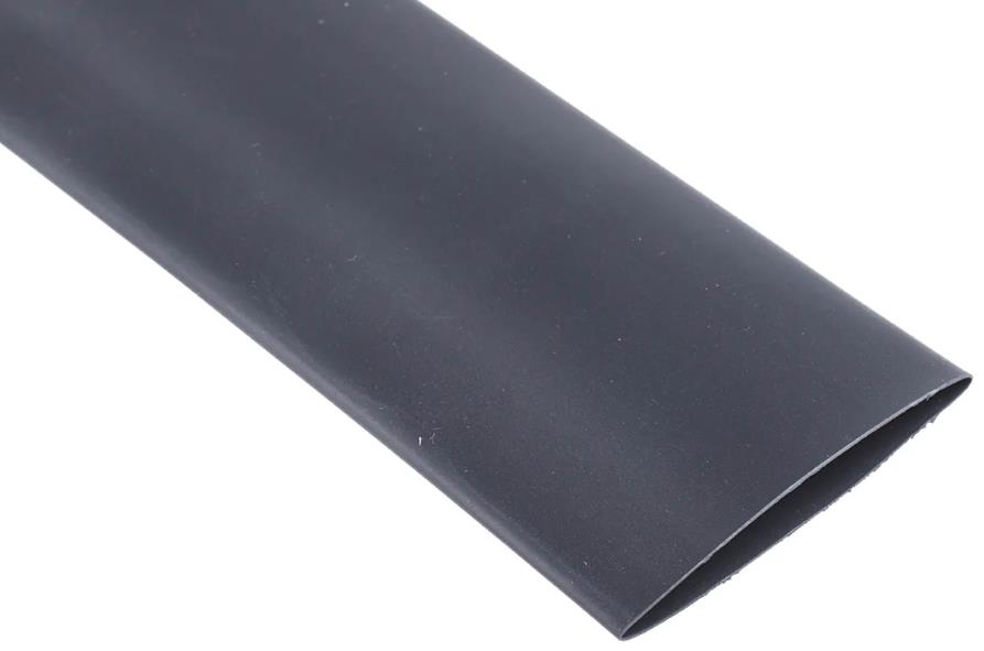 Isı ile 2/1 Daralan Makaron 40 mm - Siyah - 50 Metre