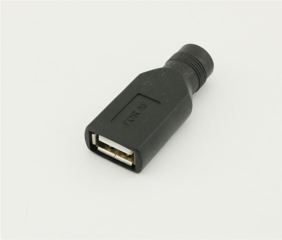 5.5x2.5 mm DC Dişi to USB 2.0 DC Dişi Uç Çevirici