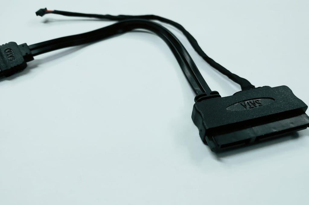 7+15 Pin Power+Data to Sata Data+5 Pin Power Kablo