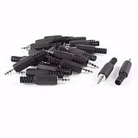 2.5 mm Plastik Stereo Erkek Jack - 10 Adet