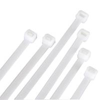 Plastik Beyaz Kablo Ba - 250x3.6 mm (25cm) - 100 Adet