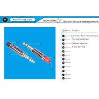 6.3 mm TRS Stereo Kaliteli Erkek Jack