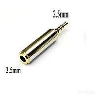 2.5 mm Erkek - 3.5 mm Dii Stereo evirici 4 Boumlu