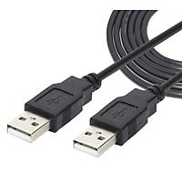 USB 2.0 Erkek - Erkek Siyah Kablo 1.8 Metre
