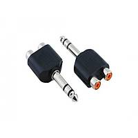 6.3 mm Stereo Erkek to 2x RCA Dii Aparat