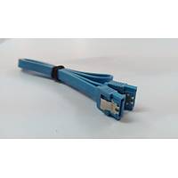 SATA DATA Kablo - Klipsli - 50 cm - Mavi