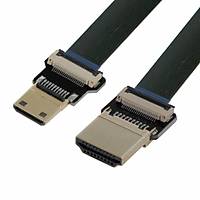 FPV Mini HDMI to HDMI FPC Flat Kablo