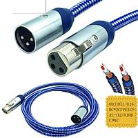 XLR Erkek - Dii Balansl Kaliteli rgl Kablo - 3 Metre