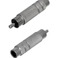 RCA Erkek - 6.3 mm Dii Metal evirici Aparat