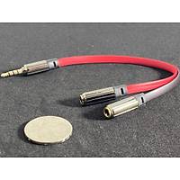 TRRS 3.5 mm Stereo 1 Erkek - 2 Dii Kaliteli oklayc Kablo
