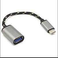 USB 3.1 Type-C OTG Kablo Örgülü - 20 cm