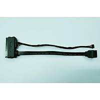 7+15 Pin Power+Data to Sata Data+5 Pin Power Kablo