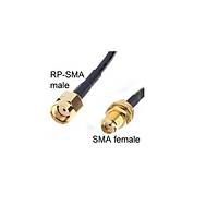RG-174 RP SMA Erkek to SMA Dişi Kablo 1 Metre