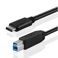 USB Type-C to USB 3.0 Yazıcı/Tarayıcı/Printer Kablosu 50 cm