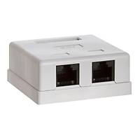 Cat. 6 RJ45 iftli Data Kutusu (Dolu)