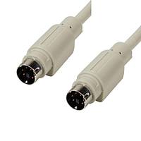 6 Pin Mini Din PS/2 Erkek - Erkek Kablo 4.5 Metre
