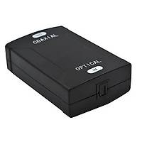 Optik Giri - Coaxial k Dijital Ses evirici - Siyah