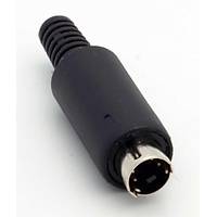 Mini Din Erkek Konnektr - 4 Pin