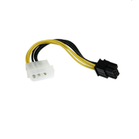 Molex to 6 Pin Ekran Kart Power Kablosu