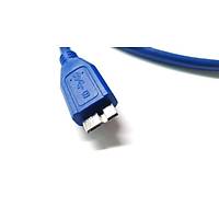 USB 3.0 Harici Disk Kablosu - 50 cm - Mavi