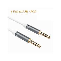Aux Kablo - Phixi - 3.5 mm TRRS - Erkek - Erkek - 1.2 Metre