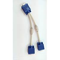 VGA Splitter Kaliteli Y Kablo - 1 Giri - 2 k