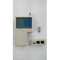 RJ11/RJ45/USB/BNC 4 in 1 Tester - Gri