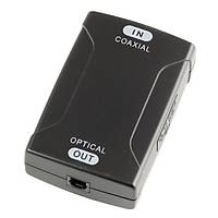Coaxial Giri - Optik k Dijital Ses evirici - Siyah