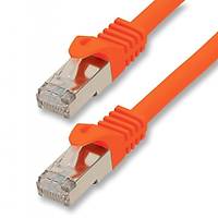 Cat. 7 Kaliteli Network Patch Kablo 10 Metre - Turuncu