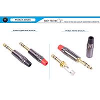 6.3 mm TRS Stereo Kaliteli Erkek Jack