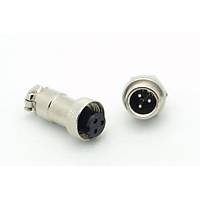 M12 3 Pin Konnektr Erkek+Dii