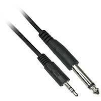 Stereo Kablo - 3.5 mm Stereo Erkek - 6.3 Mono Erkek - 1.5 Metre
