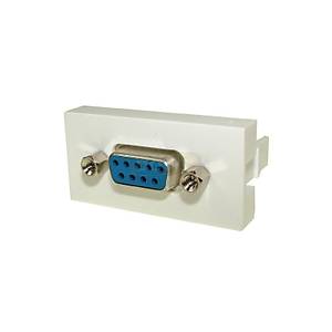 22.5x45 D-Sub 9 Pin RS232 Di�i - Di�i Priz Mod�l�