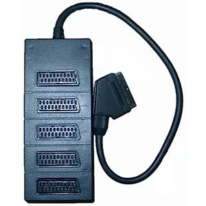 Kablolu SCART Splitter 5 Port