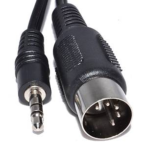 5 Pin Din to 3.5 mm Stereo Kablo 1.5 Metre